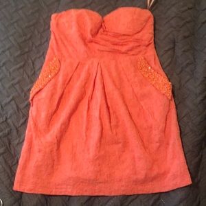 Strapless Dress